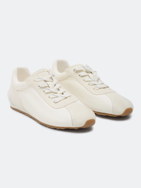 Кроссовки в ретро стиле из натуральной кожи