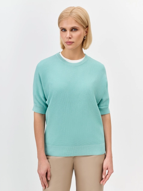 Базовый джемпер с короткими рукавами