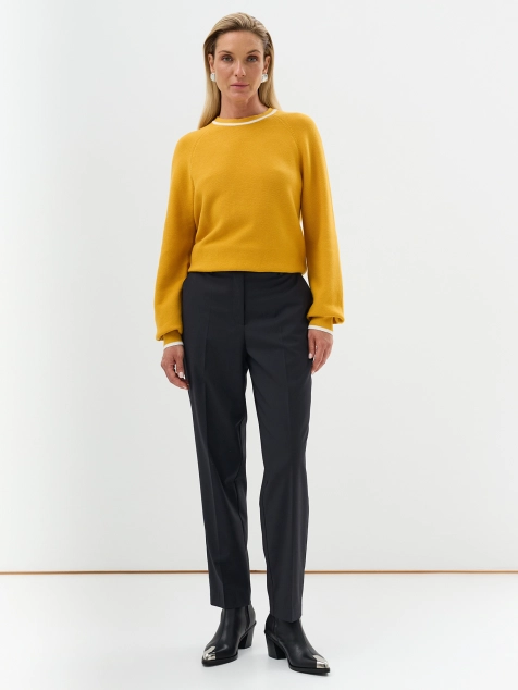 Базовые брюки из плотного джерси