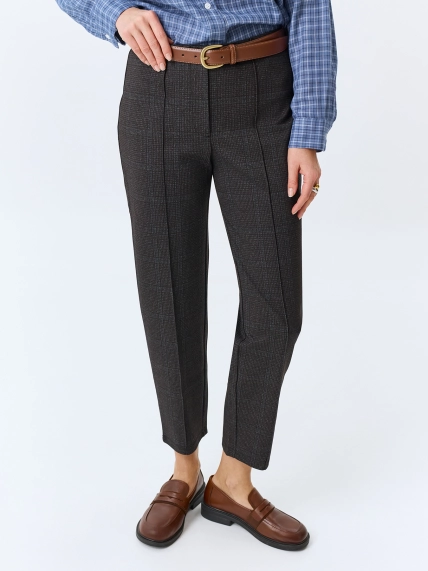 Классические брюки в клетку