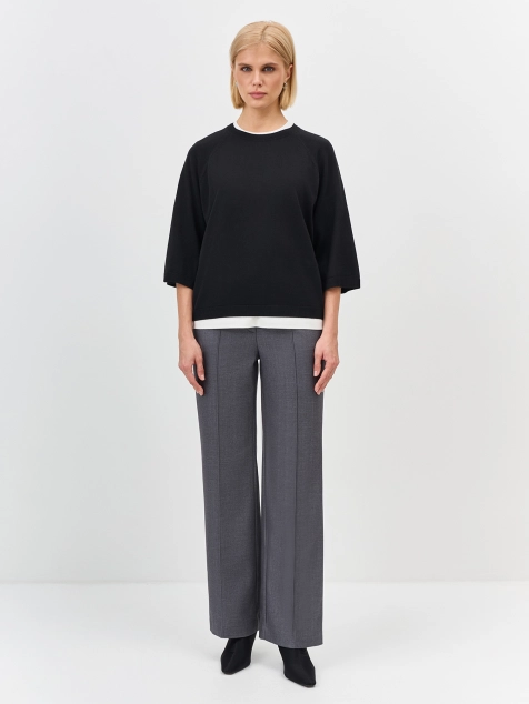 Свободный джемпер из модала