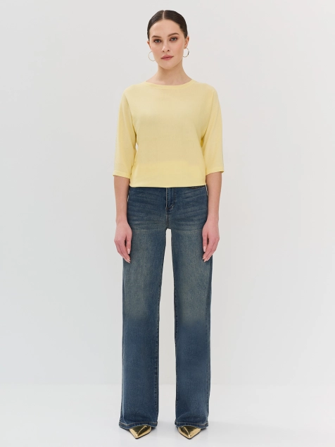 Джинсы в винтажном стиле