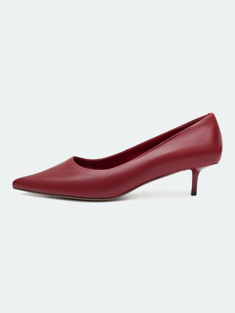 Яркие туфли kitten heels