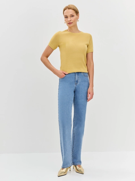 Джинсы с деликатной варкой