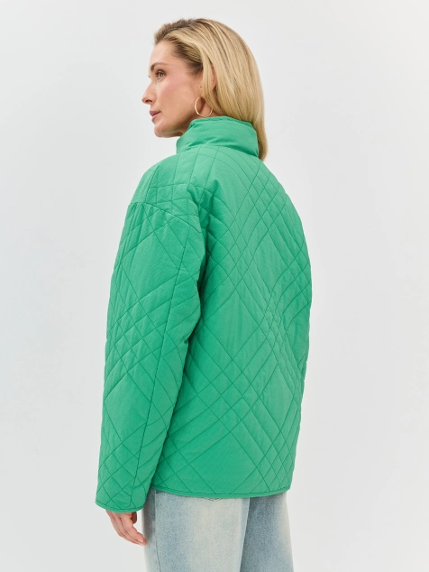 Куртка из фактурной ткани