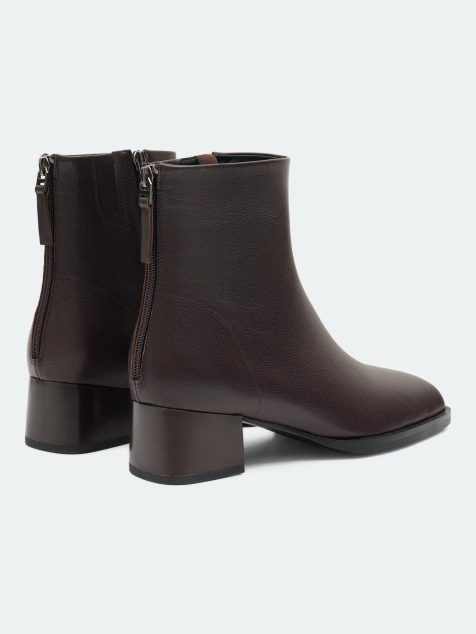 Ботильоны на устойчивом каблуке