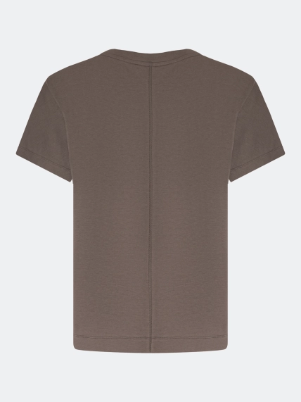 Футболка с мерцающей вышивкой