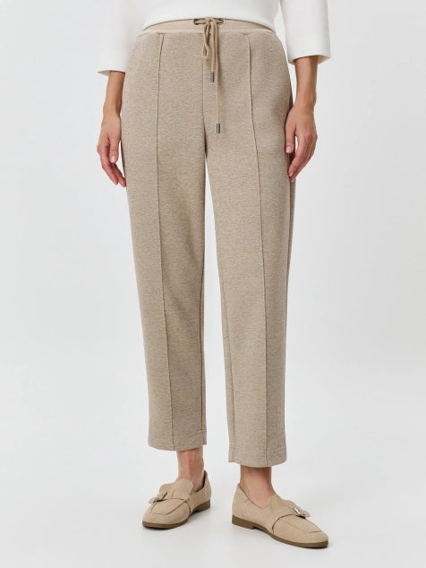 Трикотажные брюки с узором Herringbone