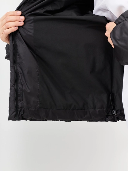 Пуховая куртка с меховым воротником