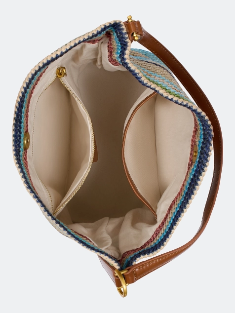 Яркая сумка с косметичкой