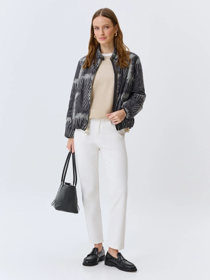 Двусторонняя куртка с принтом