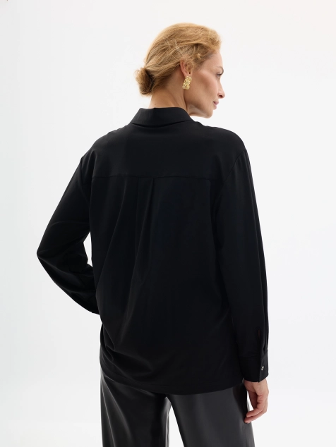 Элегантная блузка с шелком