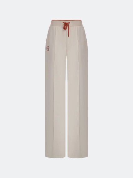 Трикотажные брюки со стрелками