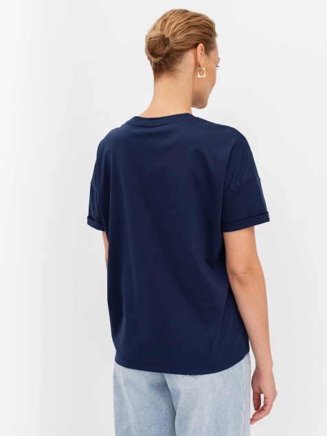 Футболка из мерсиризованного хлопка 