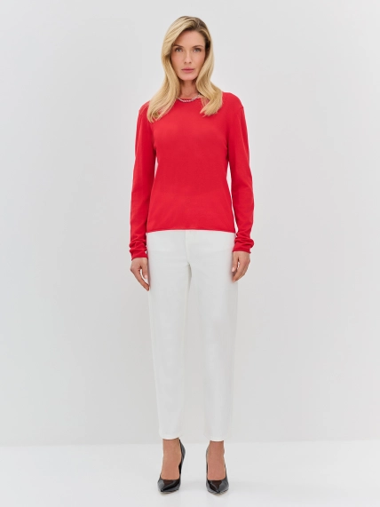 Белые джинсы regular fit