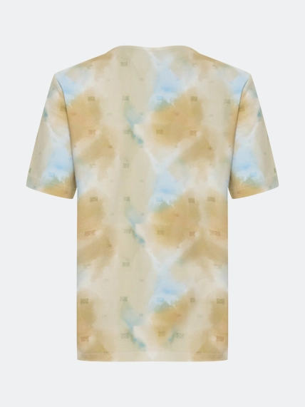 Футболка с абстрактным принтом