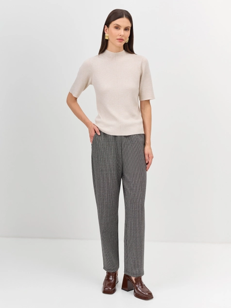 Джемпер с деликатным люрексом