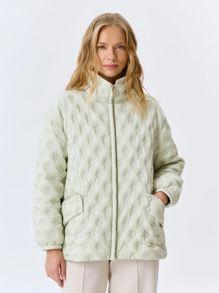 Куртка Oversize с фантазийной стежкой