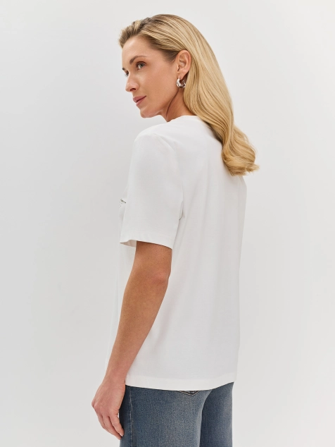 Футболка с принтом