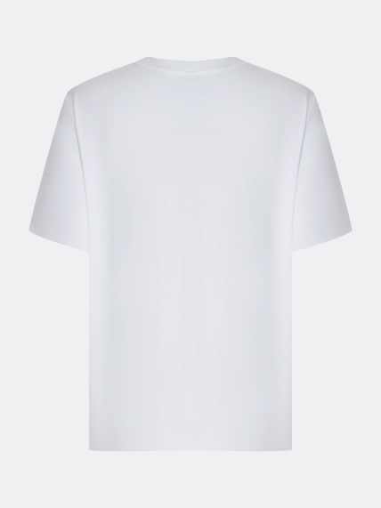 Футболка с ажурной аппликацией