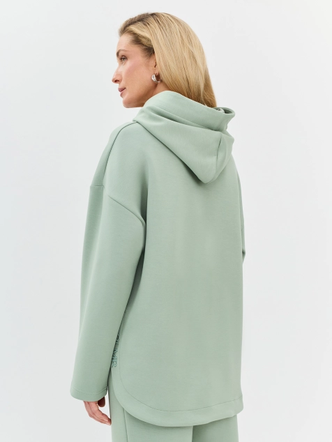 Худи с асимметричным низом