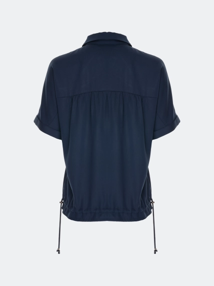 Свободная блузка из 100% тенселя