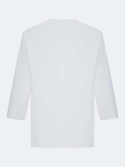 Oversize джемпер с рукавами 3/4