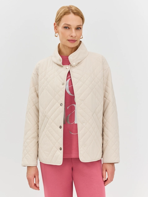 Куртка из фактурной ткани