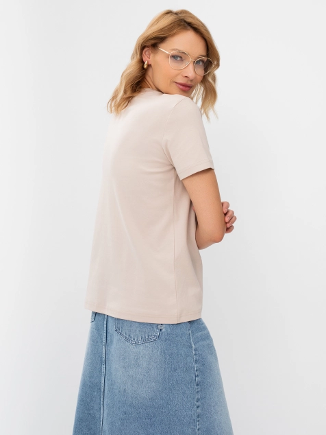 Футболка с текстовым принтом