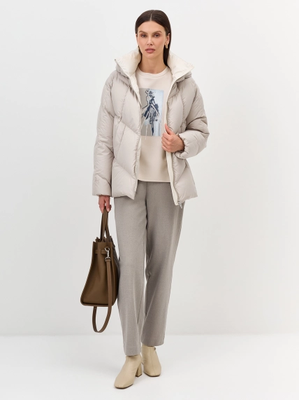 Объемная фактурная куртка 