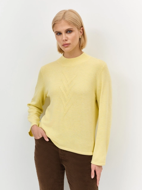 Джемпер с мерцающими пайетками