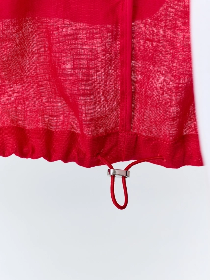 Укороченный жакет из 100% льна