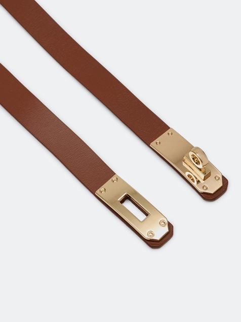 Узкий ремень с поворотным замком