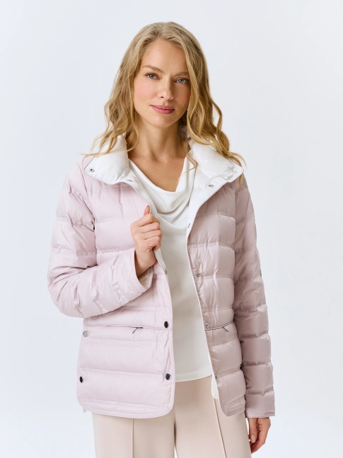 Легкая куртка на натуральном утеплителе