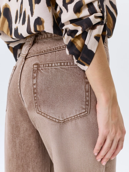 Тонкие джинсы из лиоцелла 