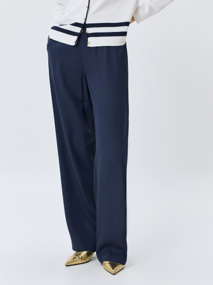 Свободные брюки из 100% тенселя