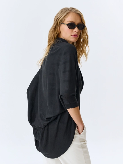 Вязаный кардиган-болеро