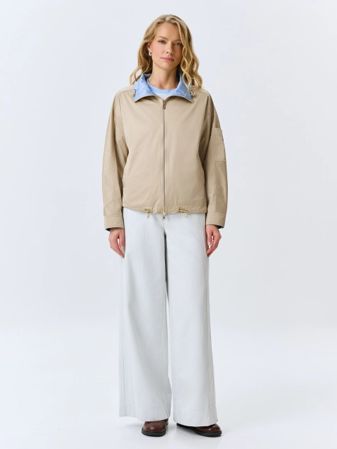 Двусторонняя сатиновая ветровка 