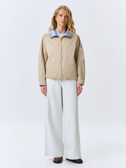 Двусторонняя сатиновая ветровка 