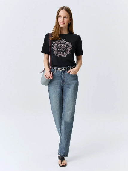 Джинсы Slim fit с деликатной варкой