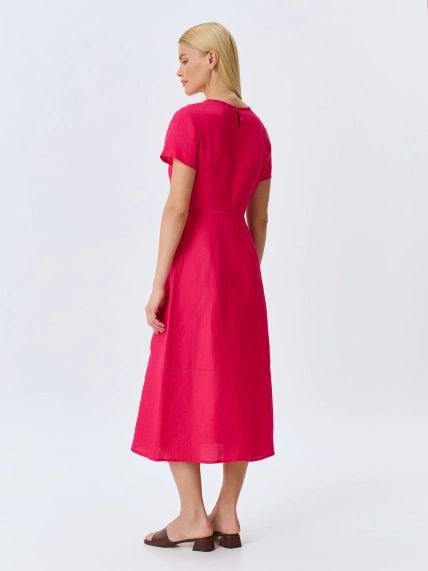 Яркое платье с кантом мережка