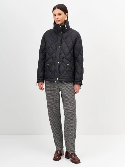 Стеганая куртка с акцентной фурнитурой