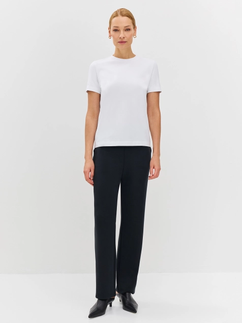 Брюки из смесового модала