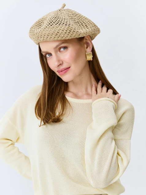 Ажурный берет