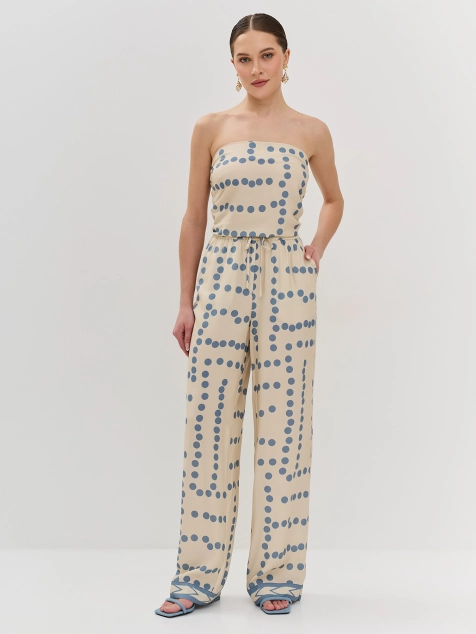 Брюки  из вискозного шелка