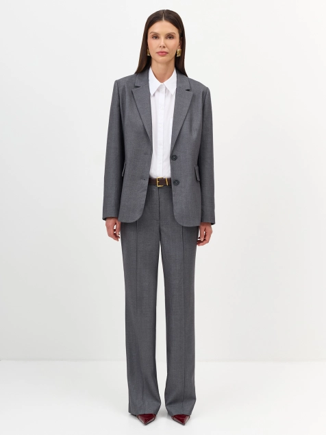 Классические брюки с тенселем и шерстью