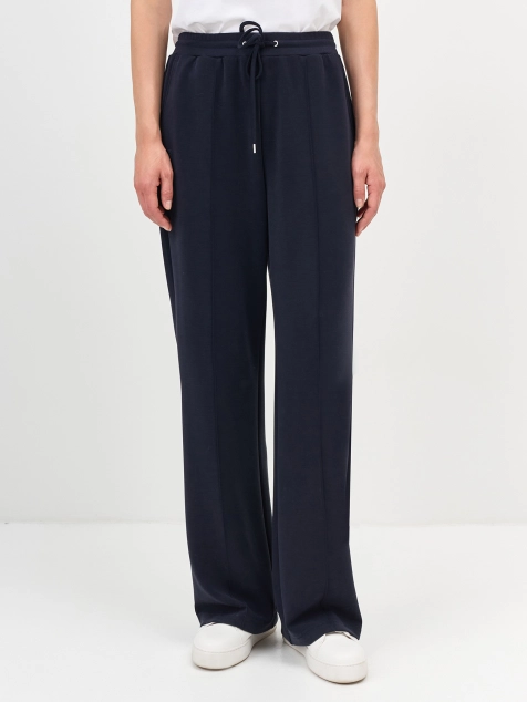 Трикотажные брюки со стрелками