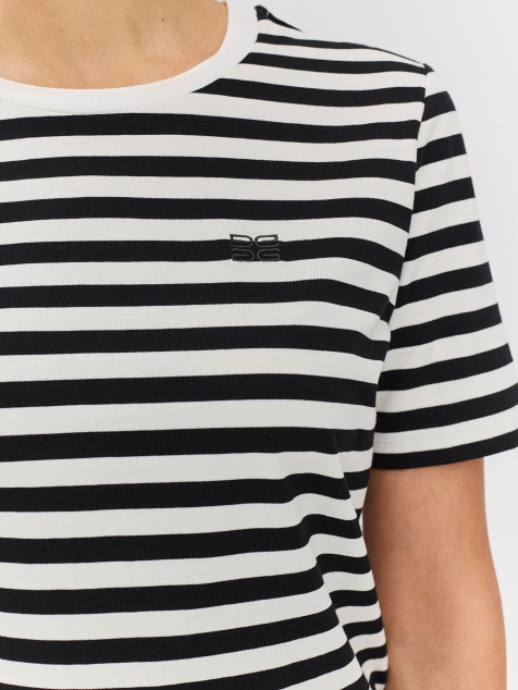 Футболка из 100% хлопка в полоску