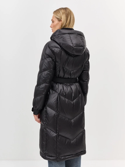 Приталенное пальто на натуральном утеплителе