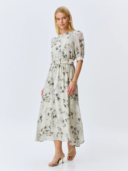 Платье с флоральным принтом
